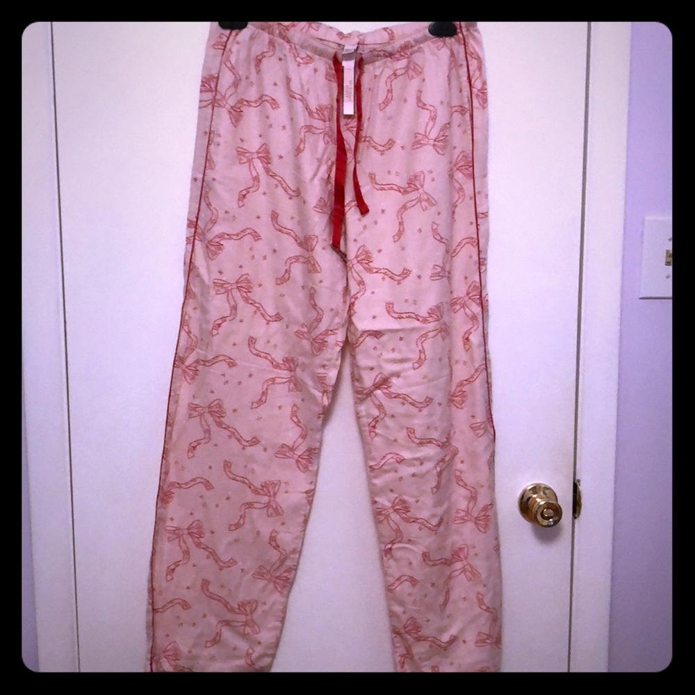 NWT VS ribbon pattern PJ pant